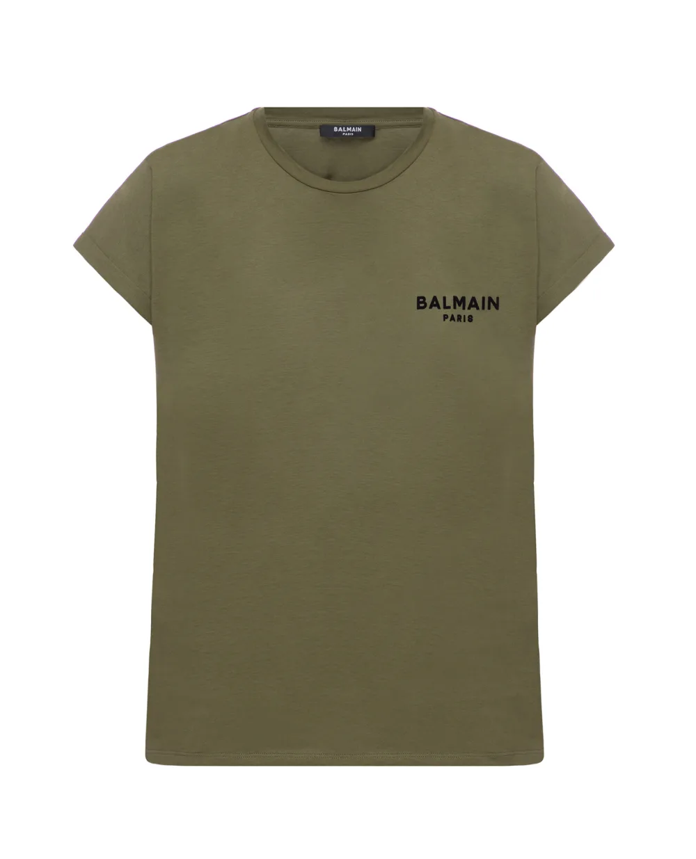 Футболка Balmain TF11351I382, зеленый цвет • Купить в интернет-магазине Kameron