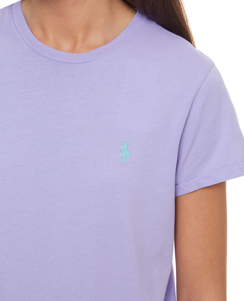 Футболка Polo Ralph Lauren 211847073005, сиреневый цвет • Купить в интернет-магазине Kameron