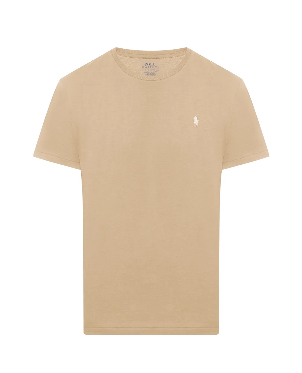 Футболка Polo Ralph Lauren 710671438279, бежевый цвет • Купить в интернет-магазине Kameron