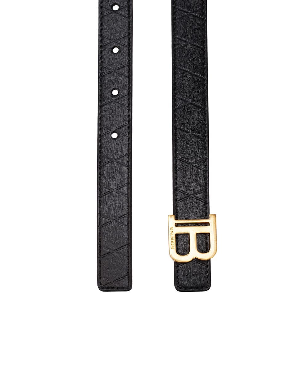 Ремень Balmain CN0WJ000LQML, черный цвет • Купить в интернет-магазине Kameron