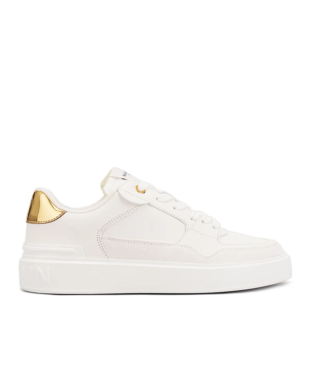 Кеды B-Court Flip-Calf Balmain DN1VI727LTCM, белый цвет • Купить в интернет-магазине Kameron