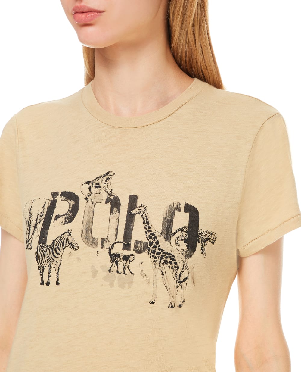 Футболка Polo Ralph Lauren 211839184001, бежевый цвет • Купить в интернет-магазине Kameron