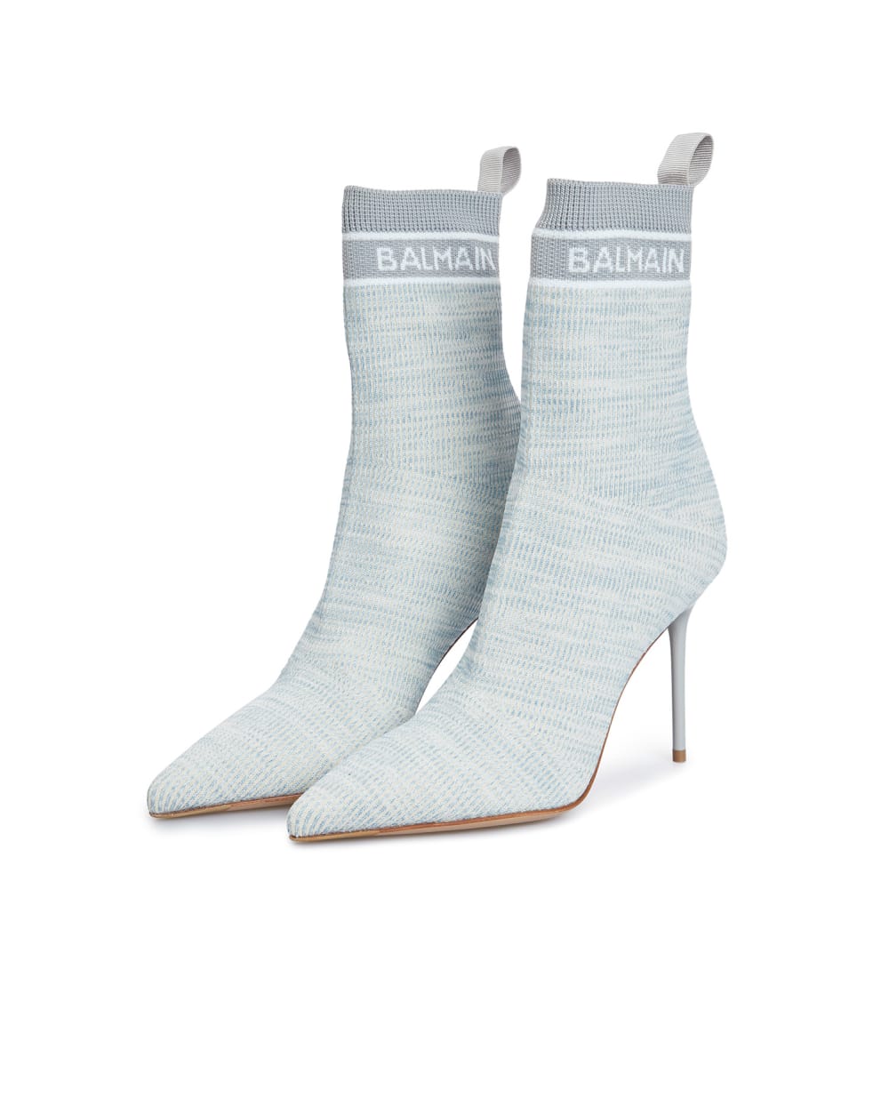 Ботильоны Ankle Boot Skye Balmain AN0TA641TMEL, голубой цвет • Купить в интернет-магазине Kameron