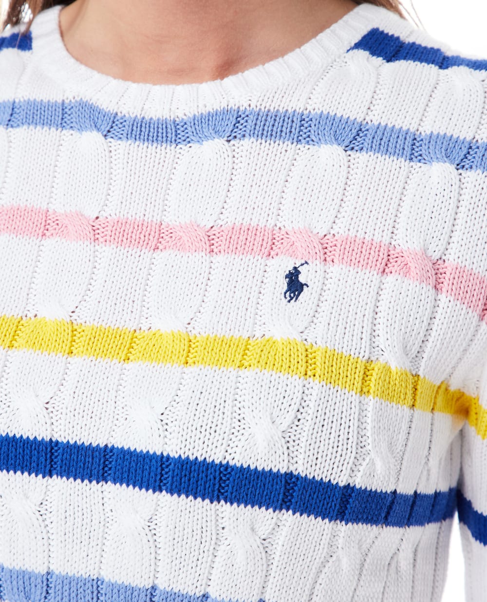 Джемпер Polo Ralph Lauren 211904647001, белый цвет • Купить в интернет-магазине Kameron