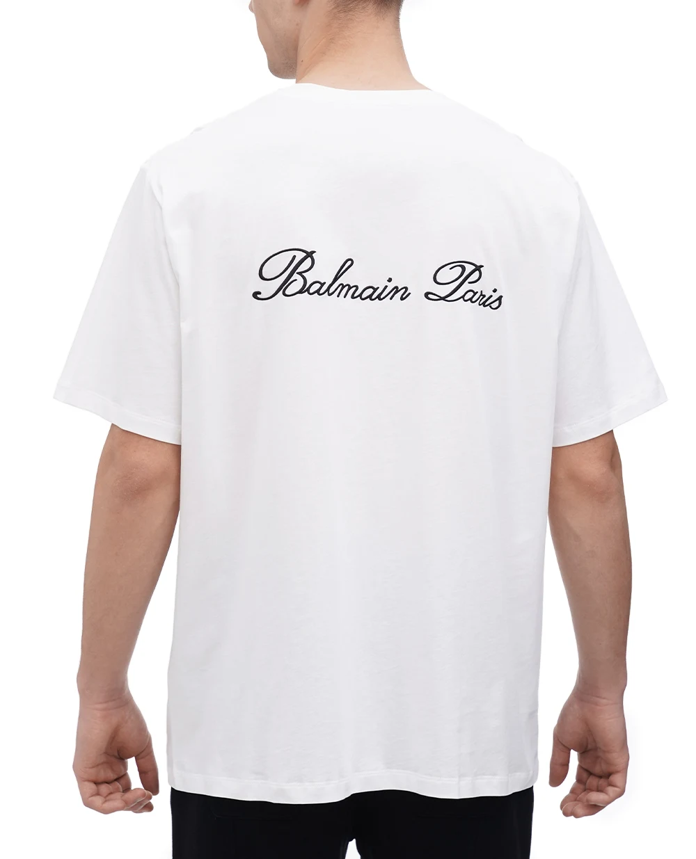 Футболка Balmain CH1EG010BC68, белый цвет • Купить в интернет-магазине Kameron