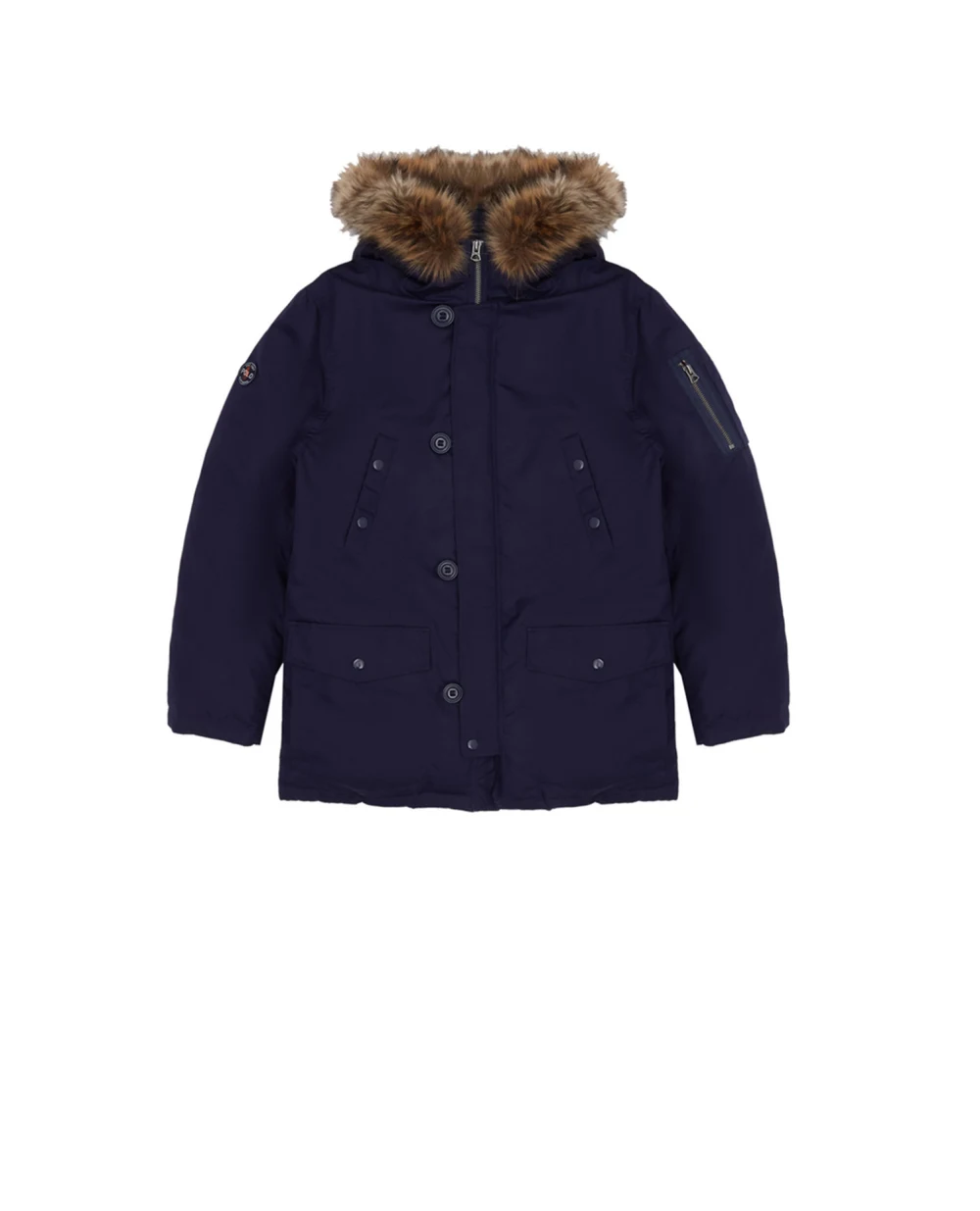 Пуховик Polo Ralph Lauren Kids 323703262001, синий цвет • Купить в интернет-магазине Kameron