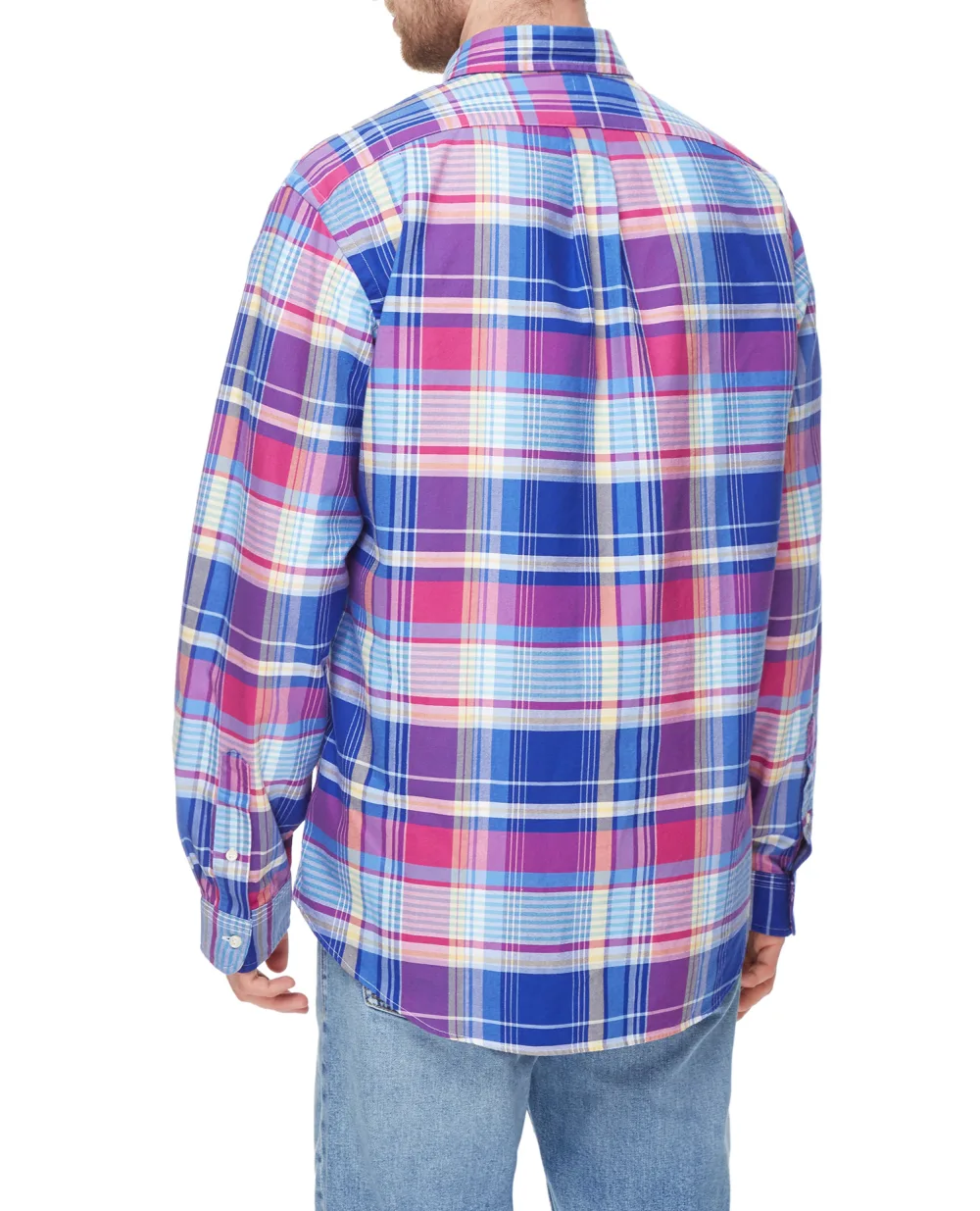 Рубашка Polo Ralph Lauren 710867315002, синий цвет • Купить в интернет-магазине Kameron