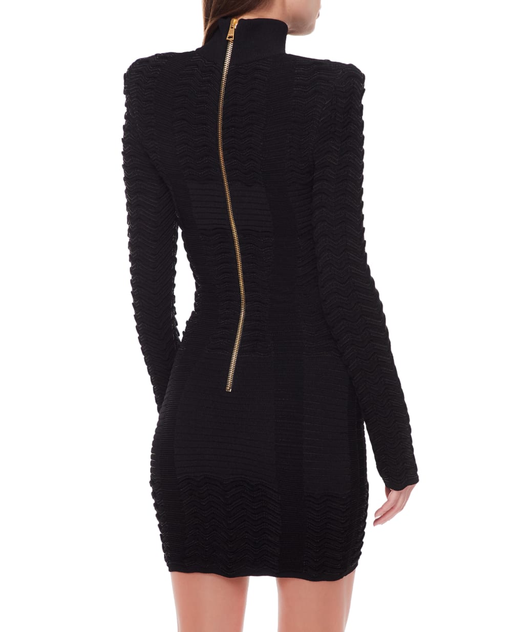 Платье Balmain BF1R8239KE96, черный цвет • Купить в интернет-магазине Kameron
