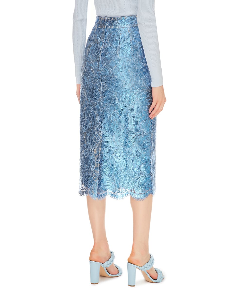Юбка Dolce&Gabbana F4B7IT-HLM4T, голубой цвет • Купить в интернет-магазине Kameron