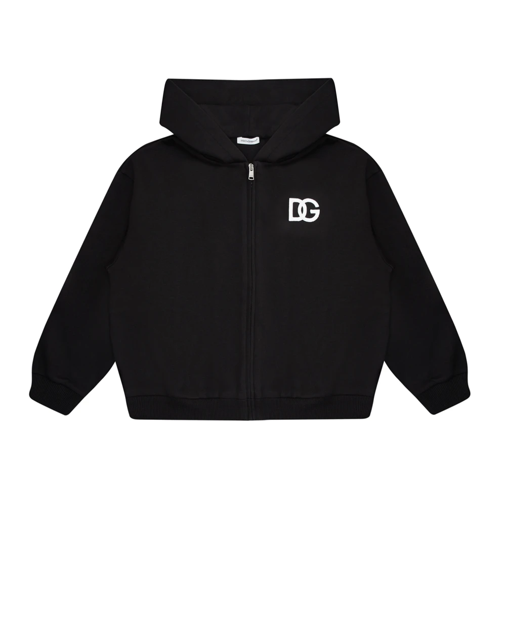 Детское худи (костюм) Dolce&Gabbana Kids L5JW8R-G7I0I-S, черный цвет • Купить в интернет-магазине Kameron