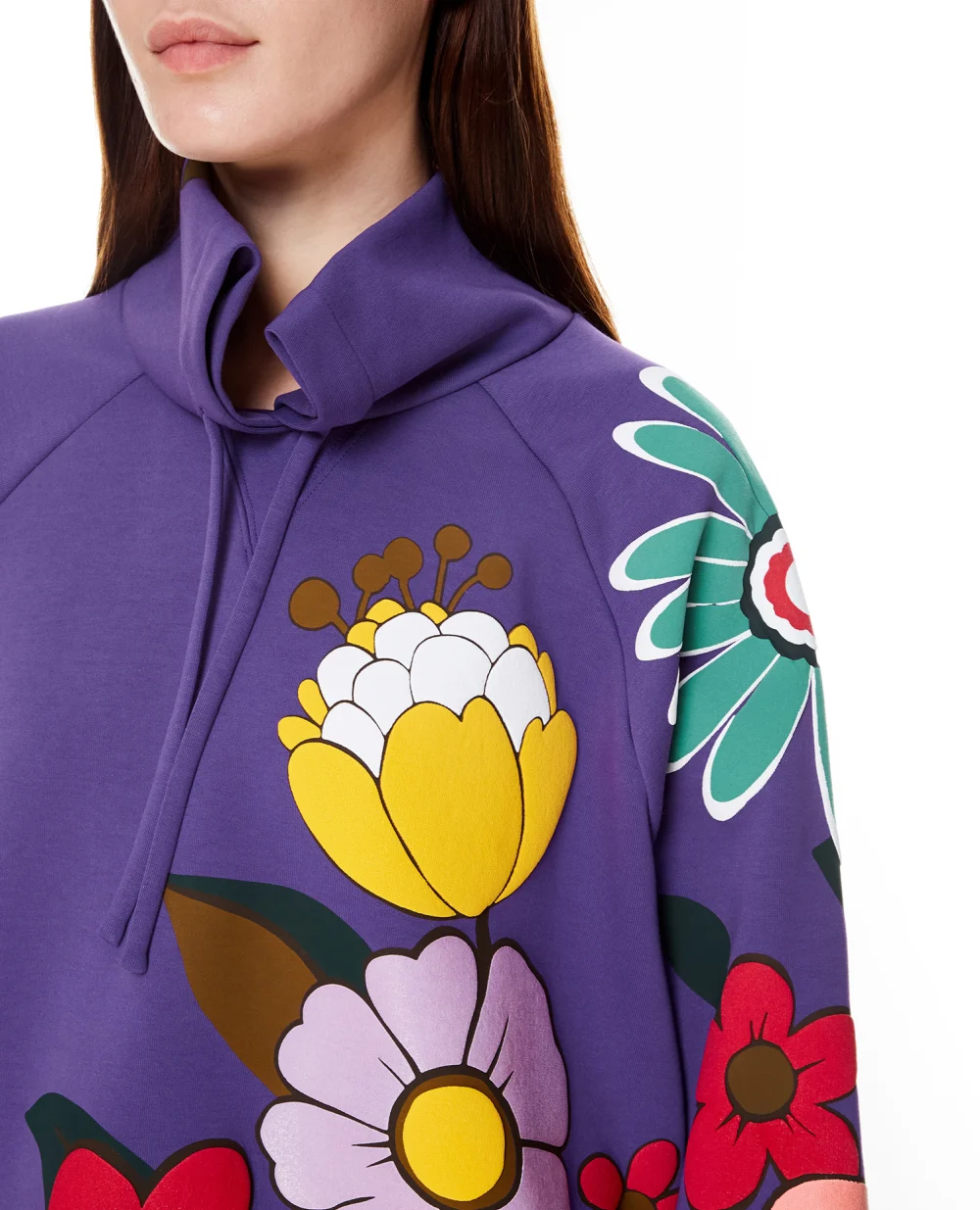 Свитшот Dolce&Gabbana F9J32T-G7YZY, фиолетовый цвет • Купить в интернет-магазине Kameron