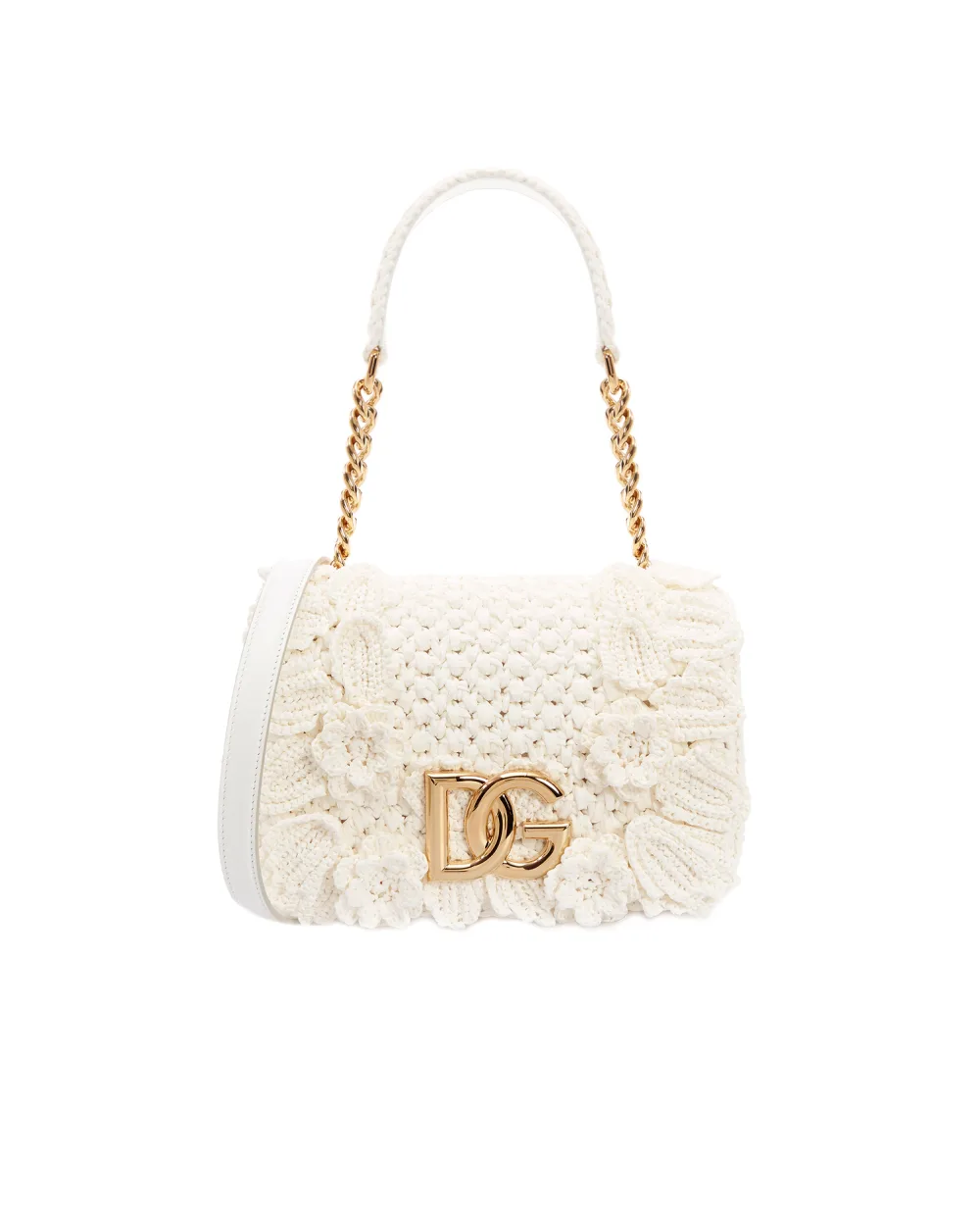 Сумка 3.5 Dolce&Gabbana BB7140-AY209, белый цвет • Купить в интернет-магазине Kameron