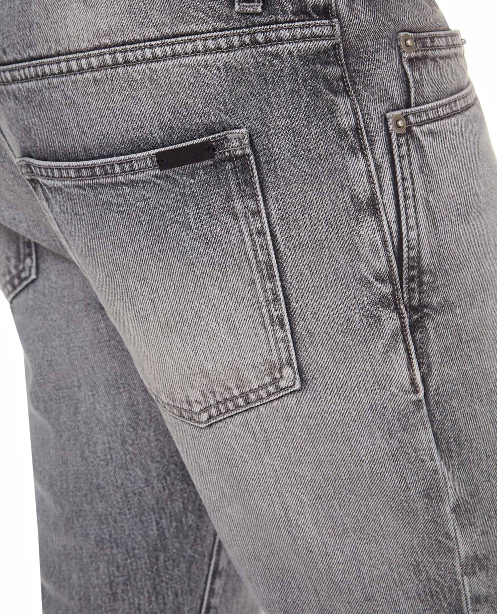Джинсы Saint Laurent 597052-Y951A, серый цвет • Купить в интернет-магазине Kameron