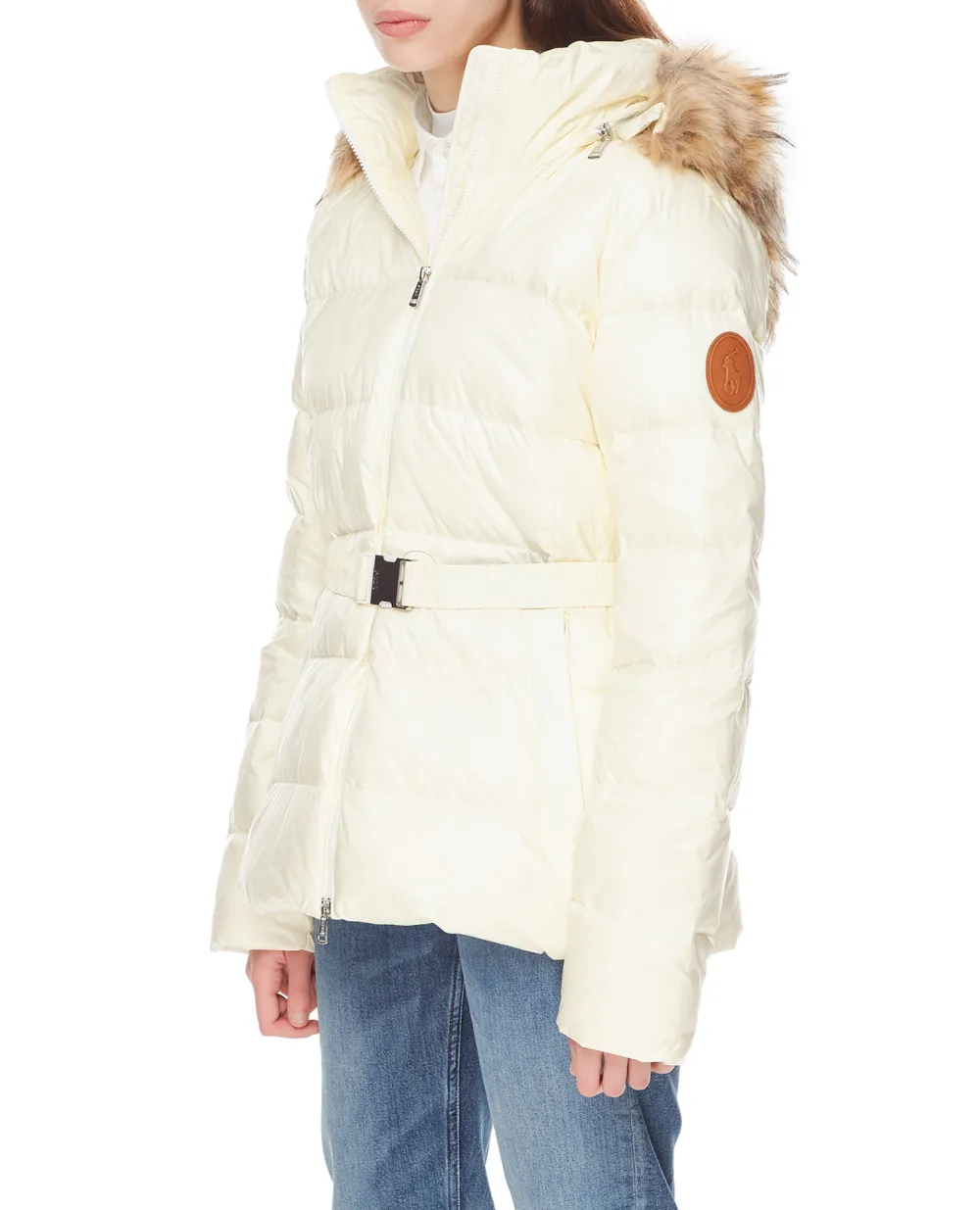 Пуховик Polo Ralph Lauren 211872288003, белый цвет • Купить в интернет-магазине Kameron
