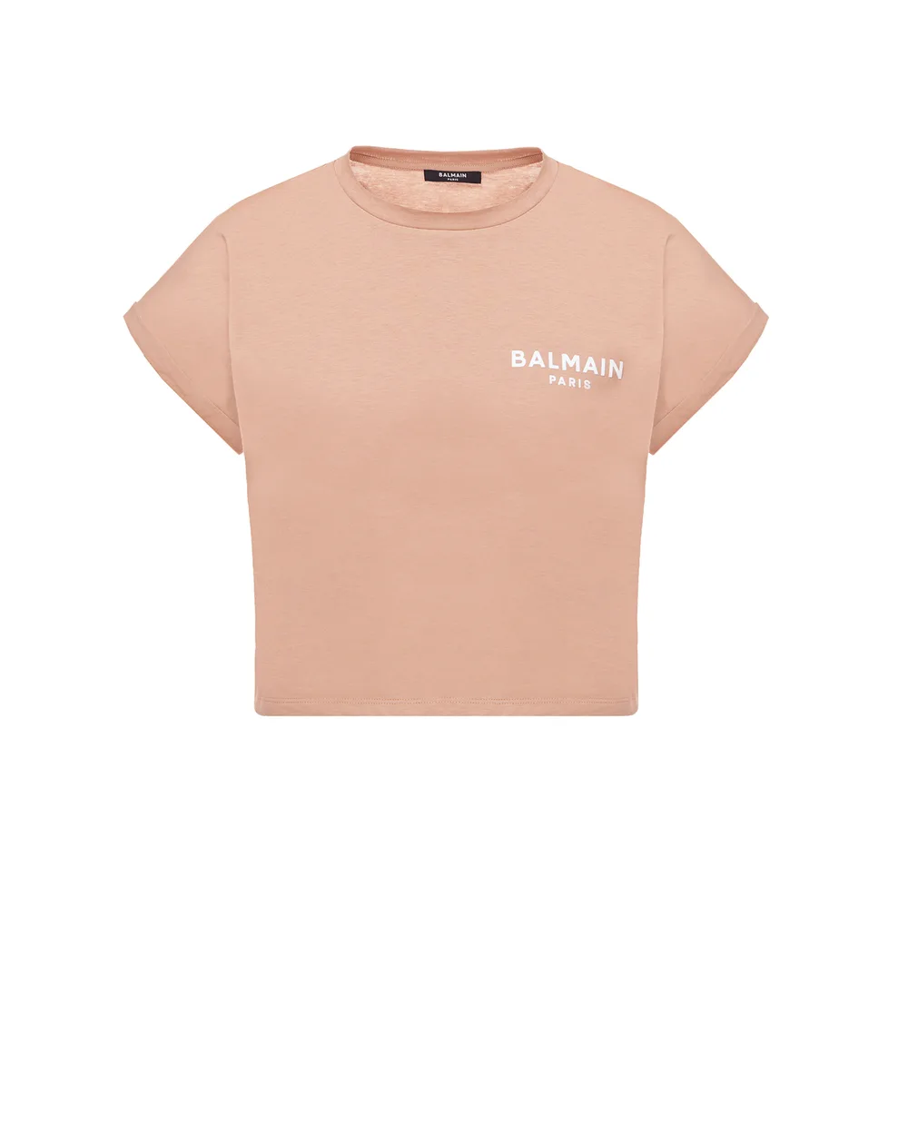 Футболка Balmain XF1EE005BB01-S, бежевый цвет • Купить в интернет-магазине Kameron