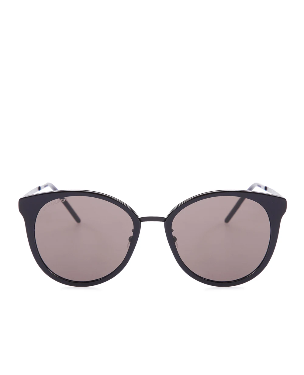 Солнцезащитные очки Saint Laurent SL 446/F SLIM-001, черный цвет • Купить в интернет-магазине Kameron