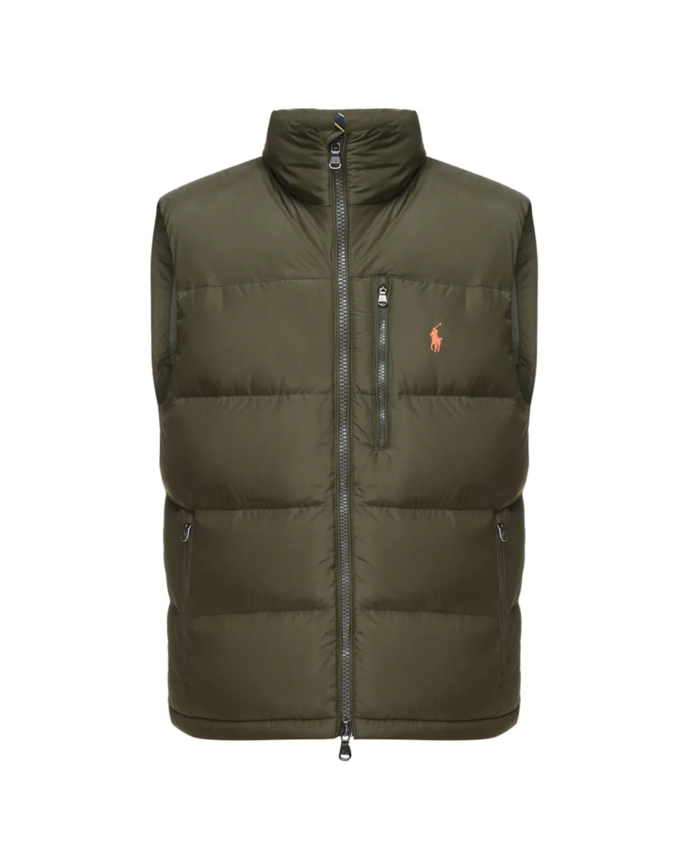 Пуховой жилет Polo Ralph Lauren 710825872006, зеленый цвет • Купить в интернет-магазине Kameron