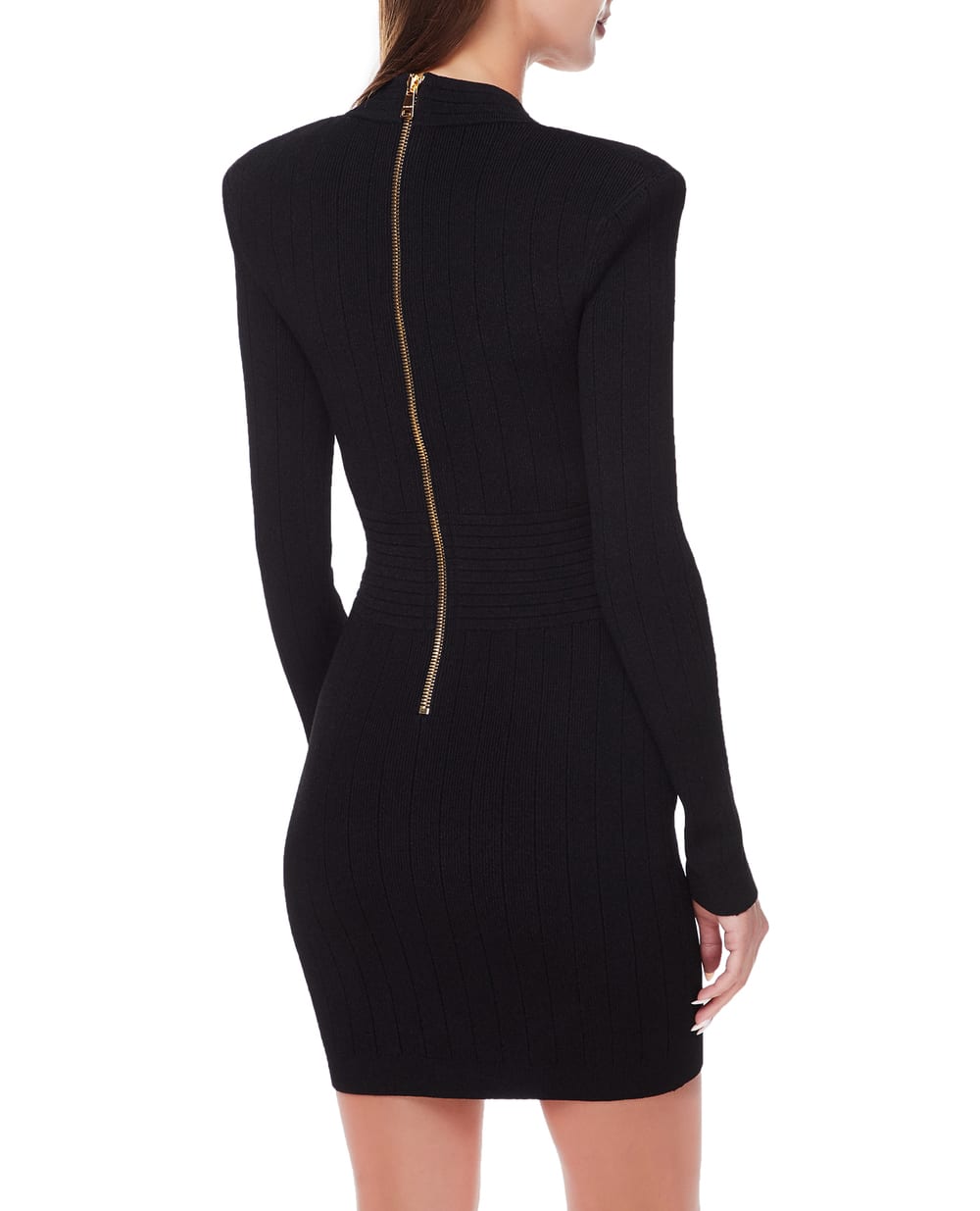Сукня Balmain DF1R8059KB07, чорний колір • Купити в інтернет-магазині Kameron