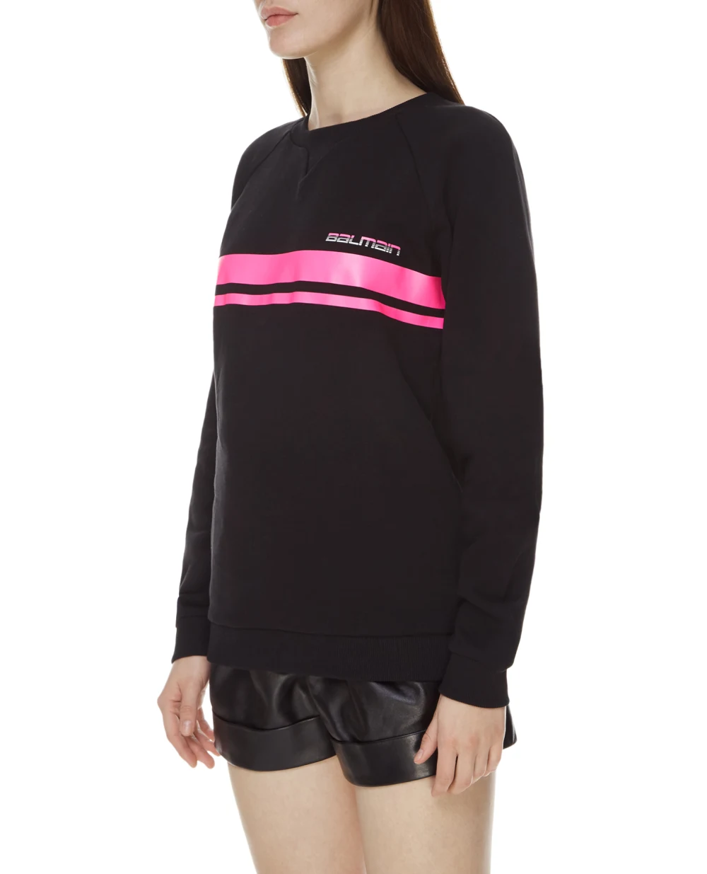 Свитшот Balmain WF2JQ000B099, черный цвет • Купить в интернет-магазине Kameron