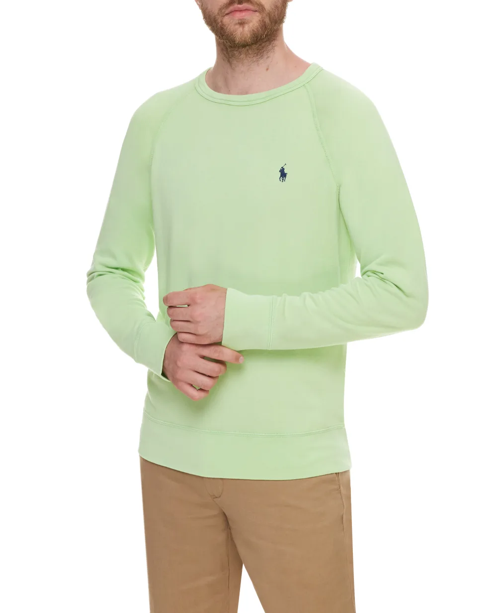 Свитшот Polo Ralph Lauren 710644952032, салатовый цвет • Купить в интернет-магазине Kameron