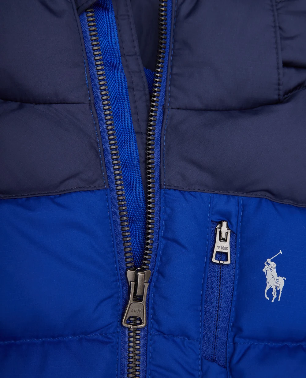 Пуховик Polo Ralph Lauren Kids 321703251001, синий цвет • Купить в интернет-магазине Kameron
