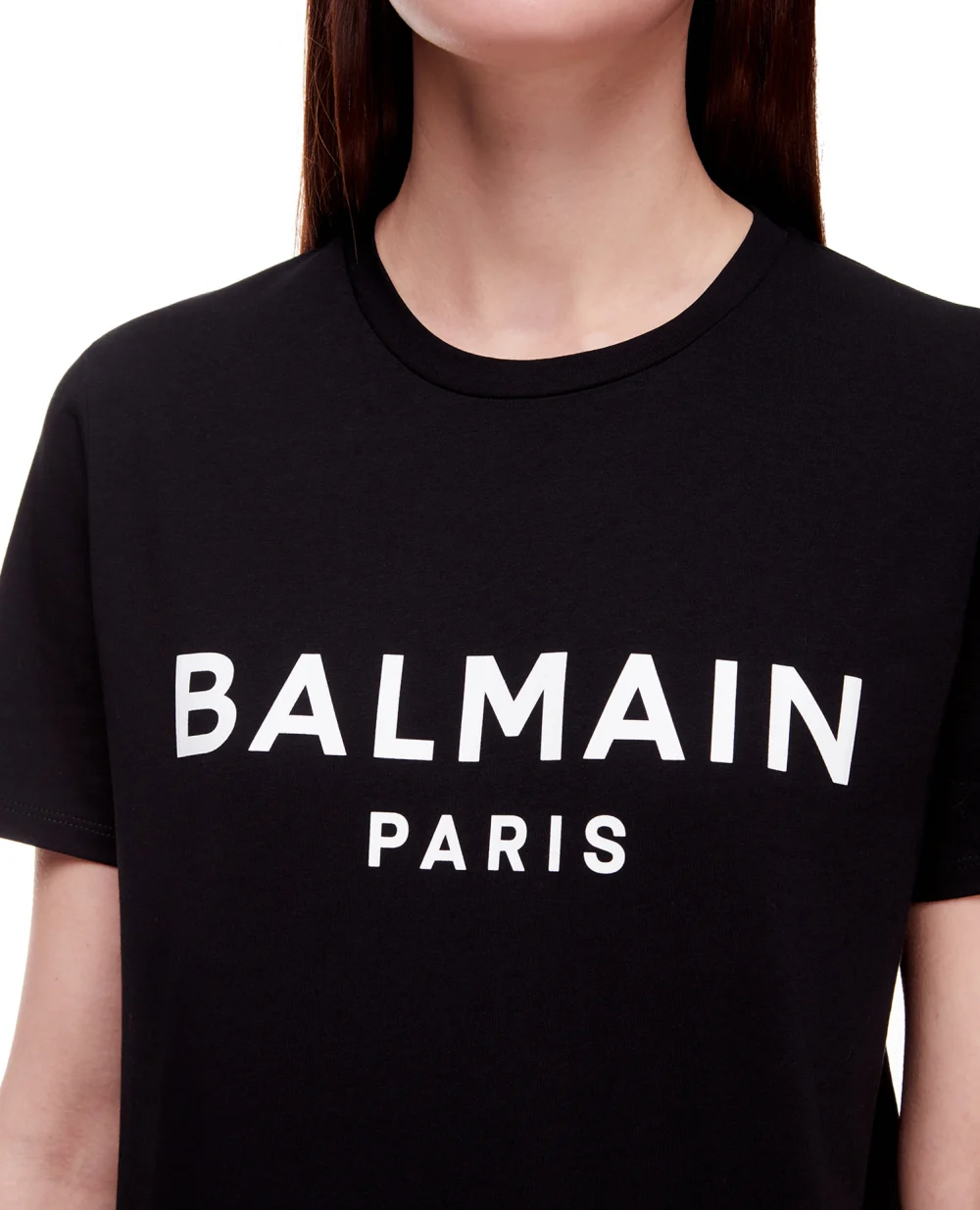 Футболка Balmain XF1EF000BB02, черный цвет • Купить в интернет-магазине Kameron