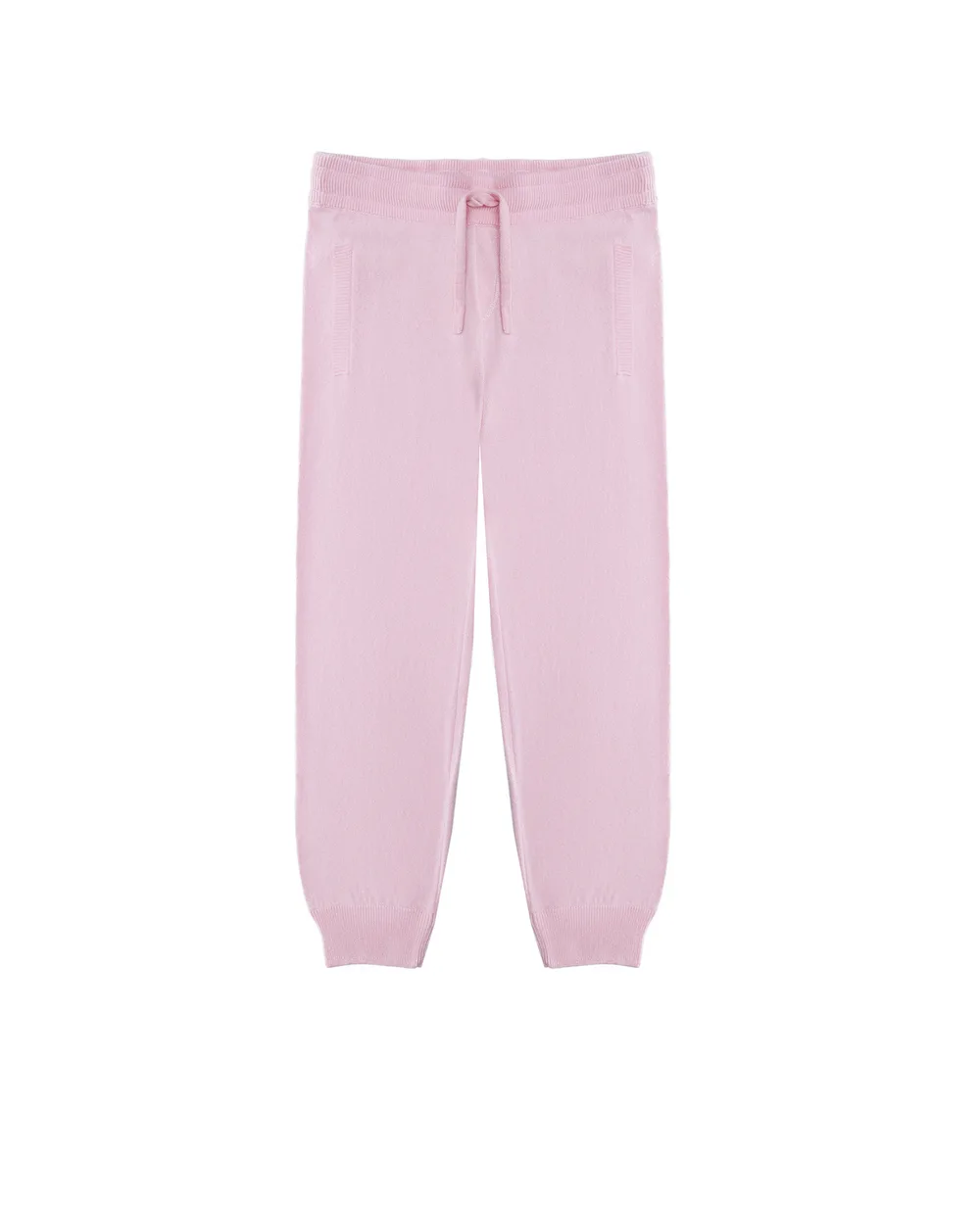 Кашемировые брюки Dolce&Gabbana Kids L4KP00-JAW00-B, розовый цвет • Купить в интернет-магазине Kameron