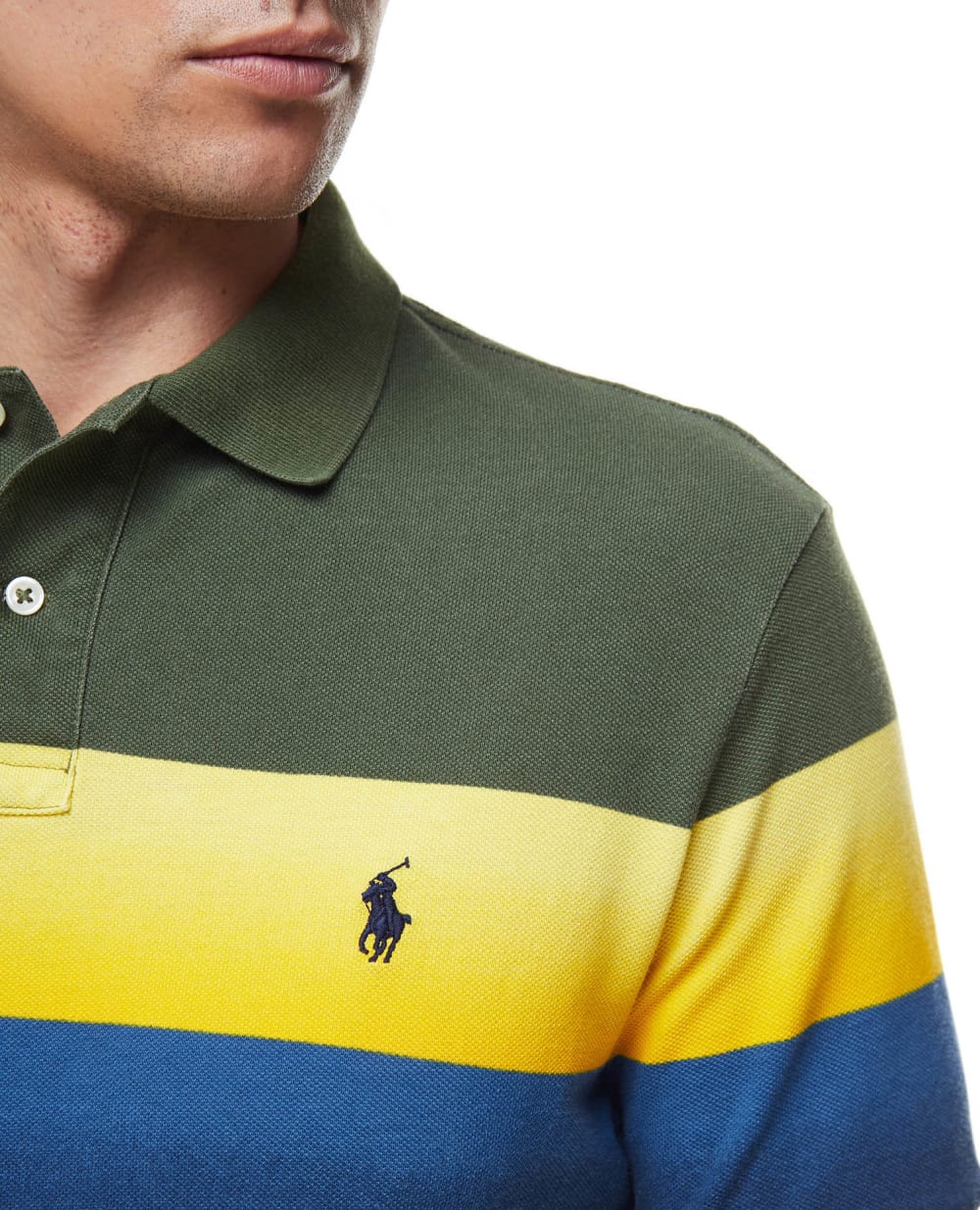 Поло Polo Ralph Lauren 710844292001, разноцветный цвет • Купить в интернет-магазине Kameron