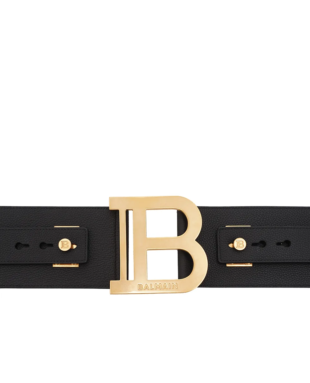 Ремень Balmain DN1WC099LPOS, черный цвет • Купить в интернет-магазине Kameron