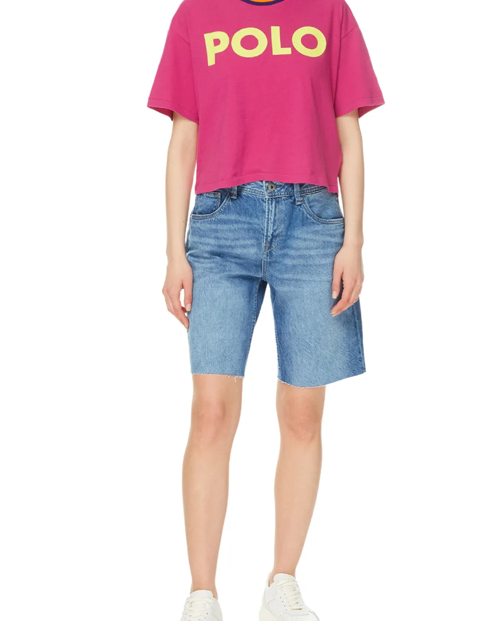 Футболка Polo Ralph Lauren 211856674003, розовый цвет • Купить в интернет-магазине Kameron