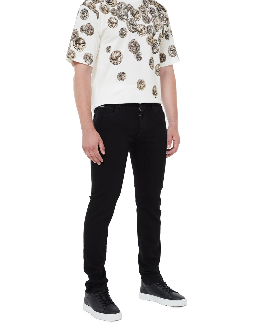 Джинсы Dolce&Gabbana GY07CD-G8HD1, черный цвет • Купить в интернет-магазине Kameron