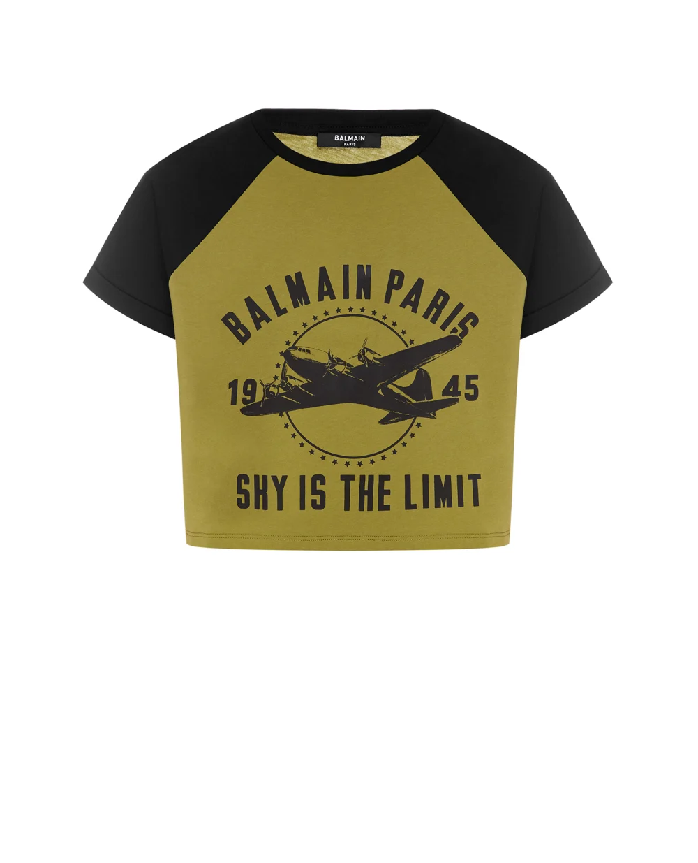 Футболка Balmain WF0EE006G107, зеленый цвет • Купить в интернет-магазине Kameron