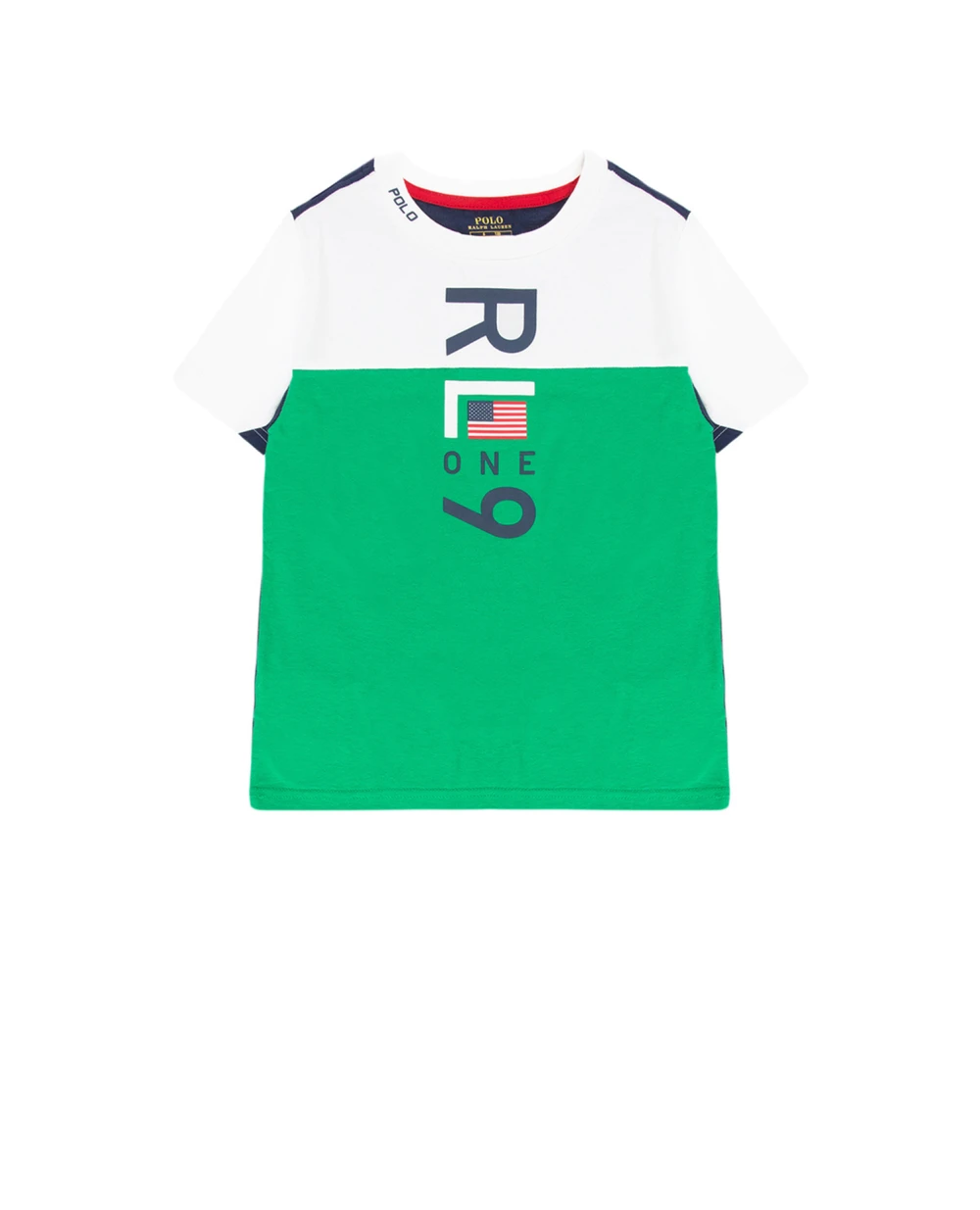 Футболка Polo Ralph Lauren Kids 323738512001, разноцветный цвет • Купить в интернет-магазине Kameron