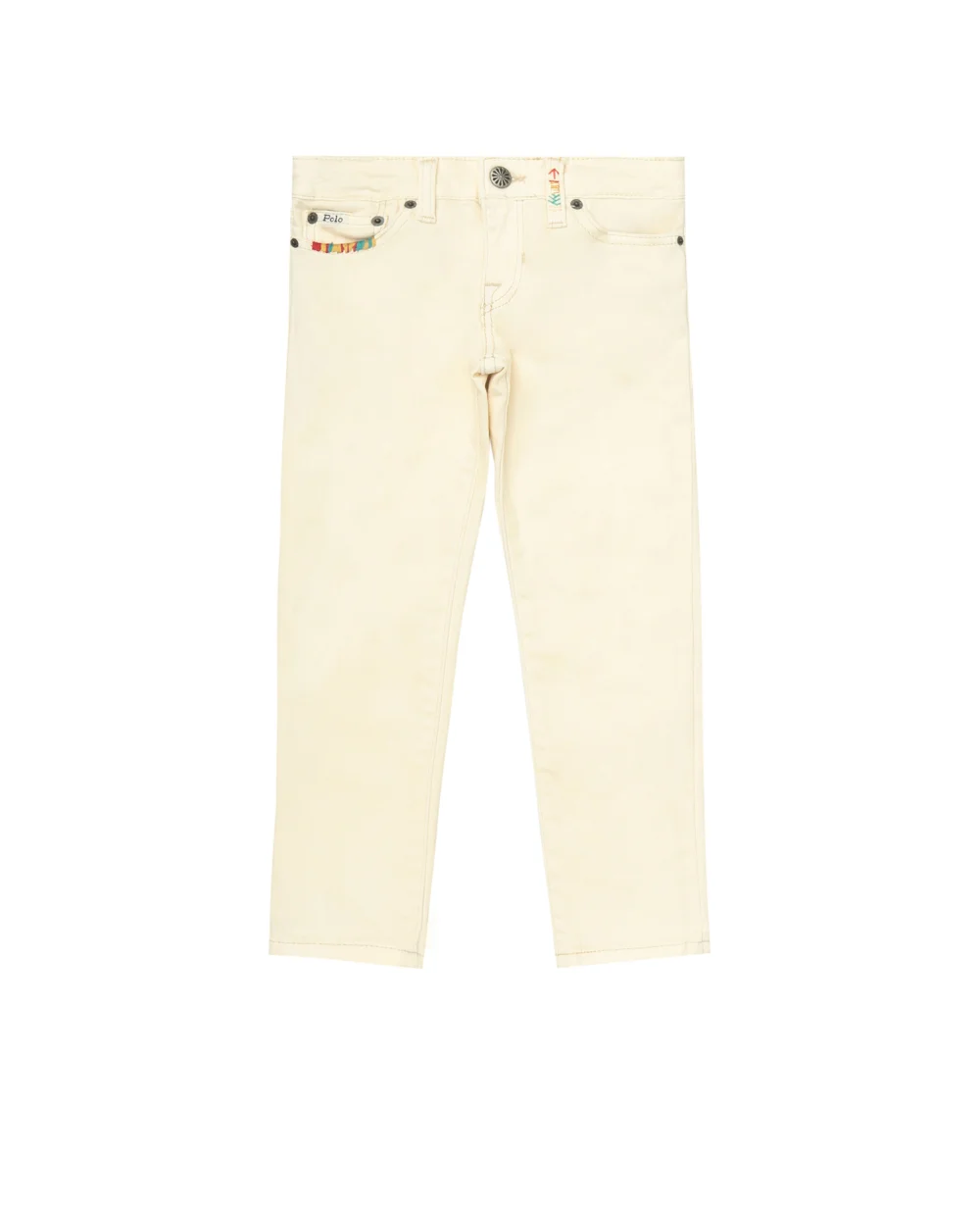 Джинсы The Waverly Straight Polo Ralph Lauren Kids 313711507001, белый цвет • Купить в интернет-магазине Kameron