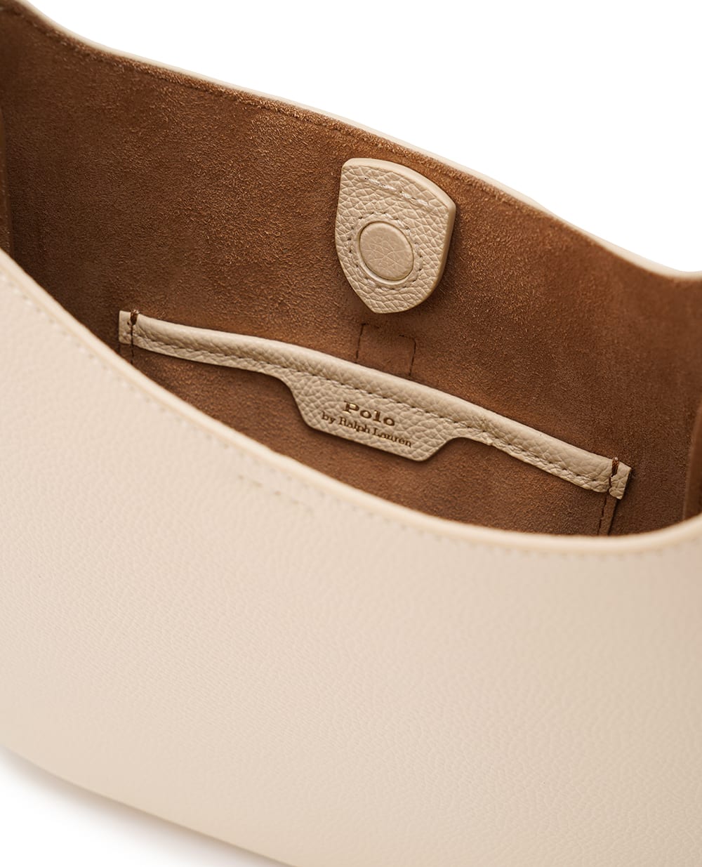 Кожаная сумка Polo ID Shoulder Bag Small Polo Ralph Lauren 428895804005, белый цвет • Купить в интернет-магазине Kameron