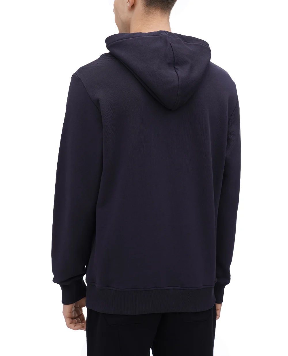 Худи Balmain BH0JT046BC22, темно-синий цвет • Купить в интернет-магазине Kameron