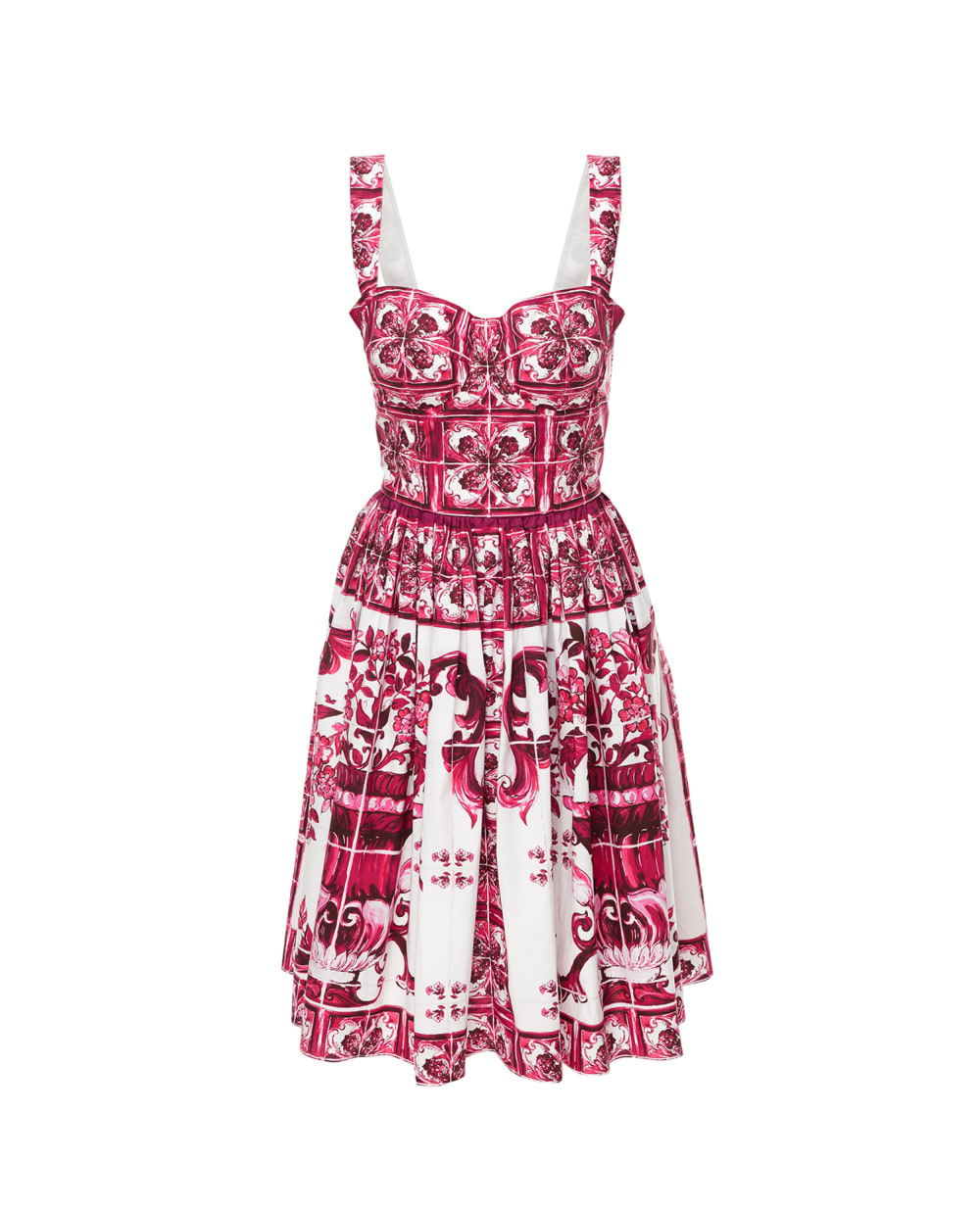 Сарафан Dolce&Gabbana F6ADLT-HH5A0, розовый цвет • Купить в интернет-магазине Kameron