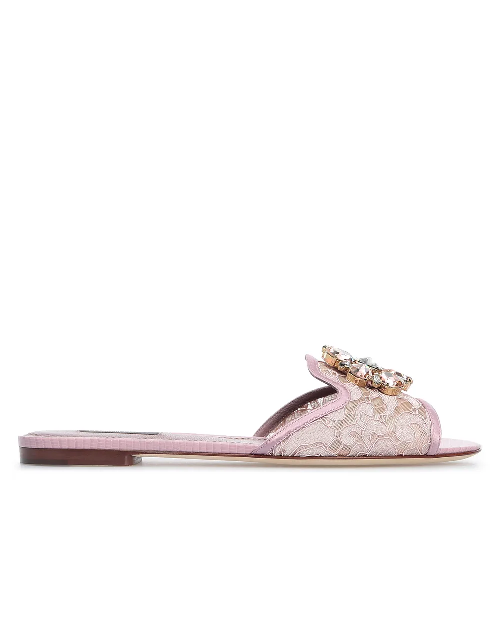 Мюли Dolce&Gabbana CQ0023-AG667, сиреневый цвет • Купить в интернет-магазине Kameron