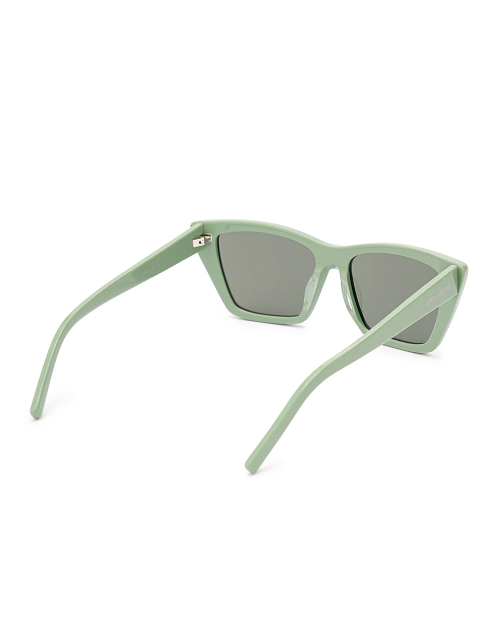 Солнцезащитные очки Saint Laurent SL 276 MICA-057, зеленый цвет • Купить в интернет-магазине Kameron