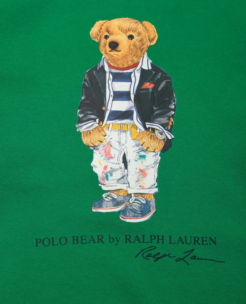 Свитшот Polo Ralph Lauren Kids 323858888001, зеленый цвет • Купить в интернет-магазине Kameron