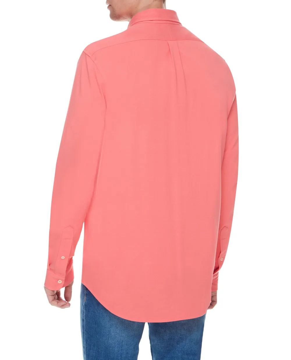 Рубашка Polo Ralph Lauren 710654408071, коралловый цвет • Купить в интернет-магазине Kameron