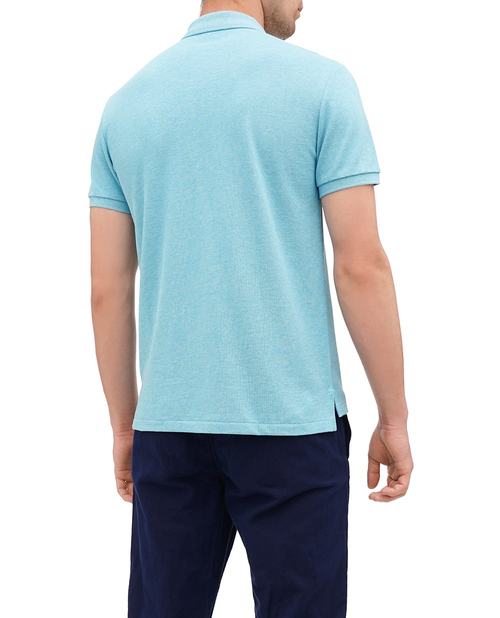 Поло Mesh Polo Ralph Lauren 710680784368, бирюзовый цвет • Купить в интернет-магазине Kameron