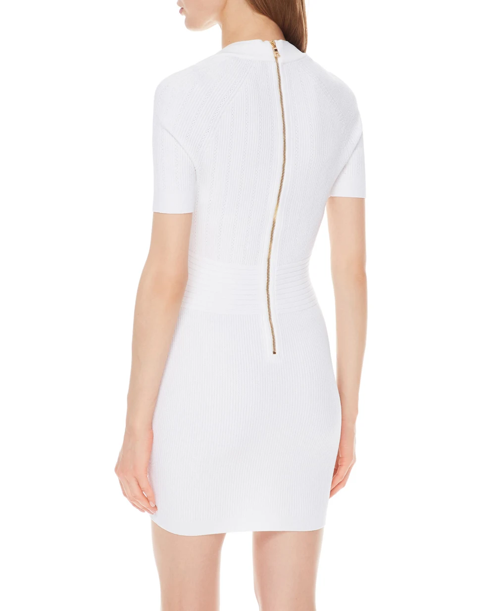 Платье Balmain VF16152K211, белый цвет • Купить в интернет-магазине Kameron