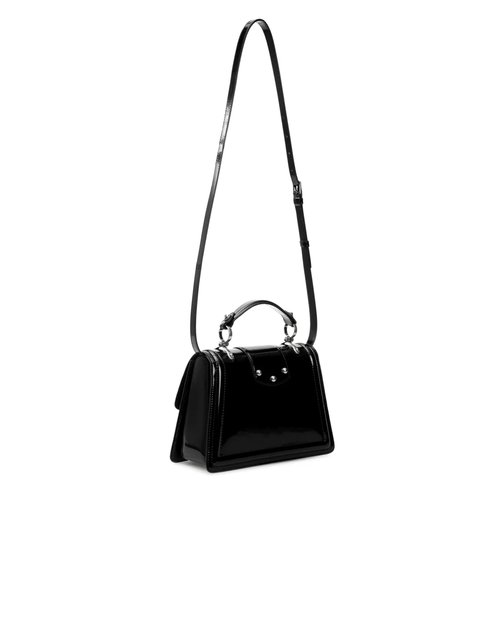Кожаная сумка Amore Dolce&Gabbana BB6675-A1037, черный цвет • Купить в интернет-магазине Kameron