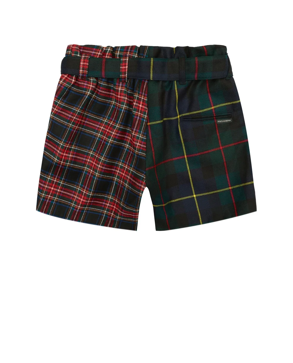 Шерстяные шорты Dolce&Gabbana Kids L52Q80-G7YYV-S, разноцветный цвет • Купить в интернет-магазине Kameron