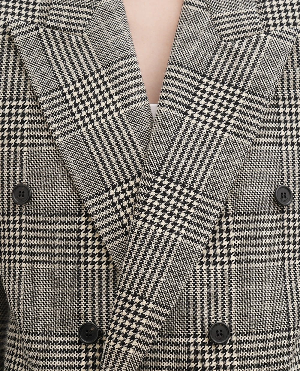 Жакет Saint Laurent 762930-Y7B57, чорний колір • Купити в інтернет-магазині Kameron