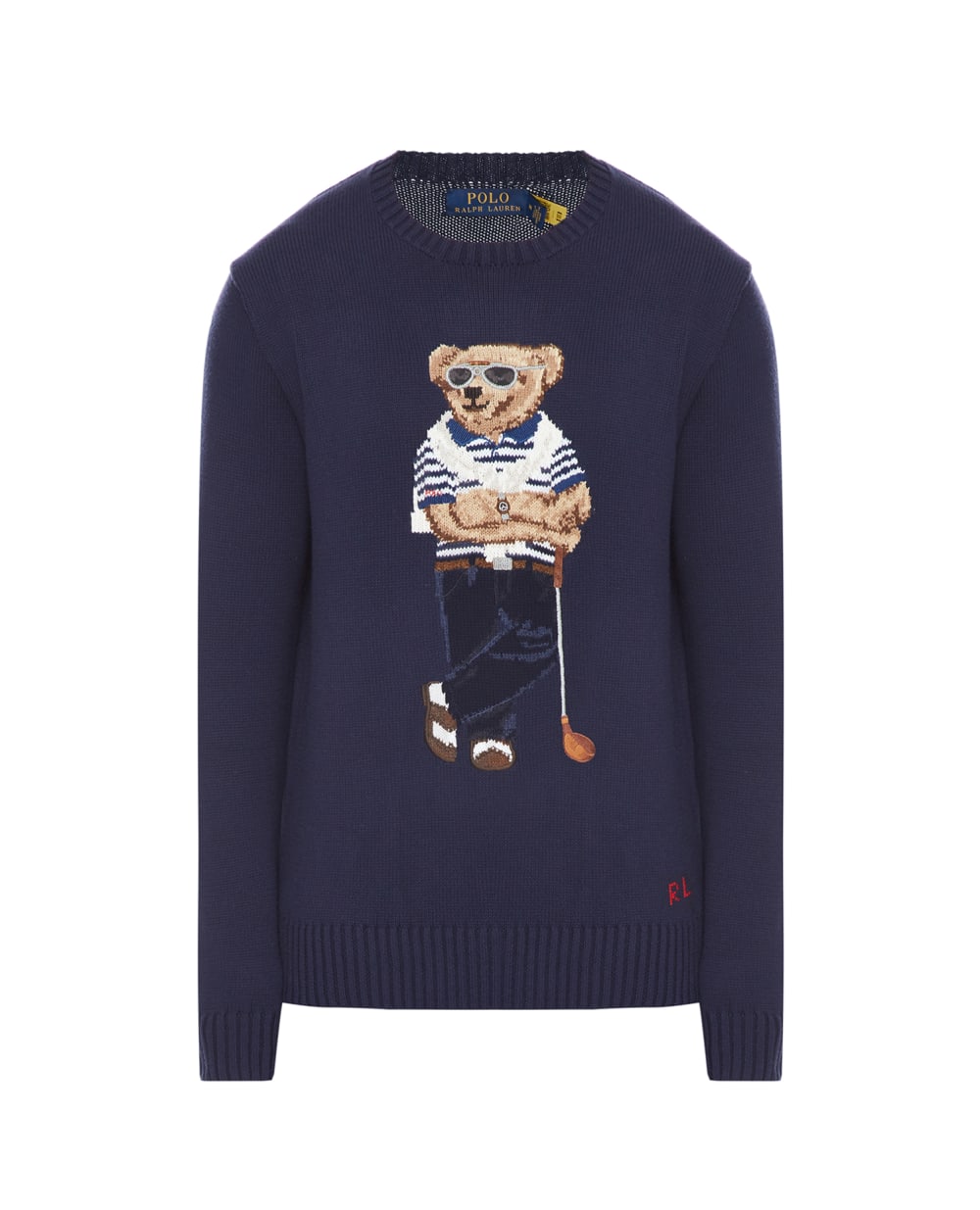 Джемпер Polo Bear Polo Ralph Lauren 710880284001, синий цвет • Купить в интернет-магазине Kameron