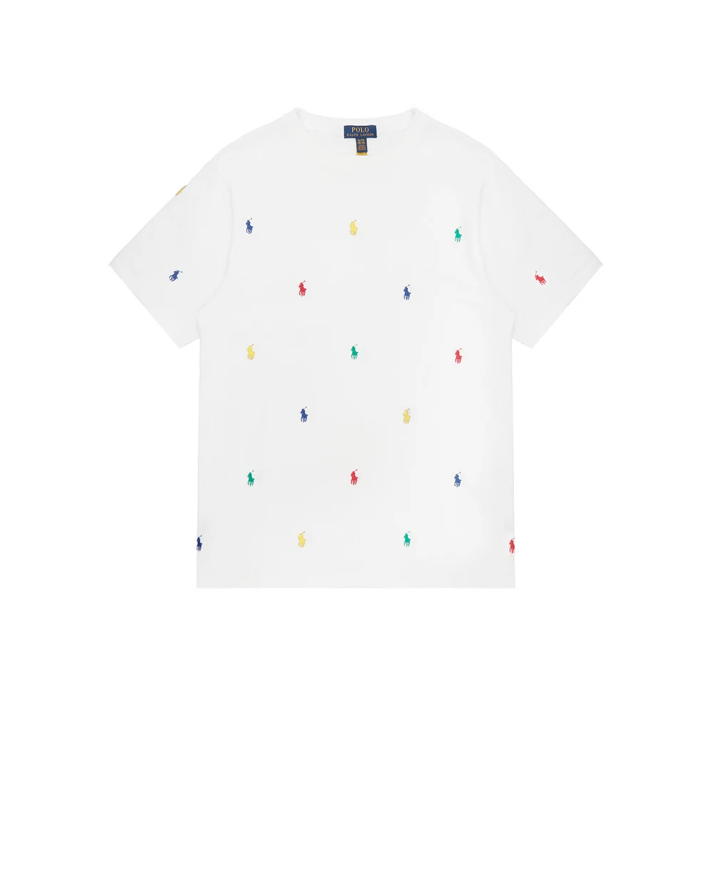 Футболка Polo Ralph Lauren Kids 322844626002, белый цвет • Купить в интернет-магазине Kameron