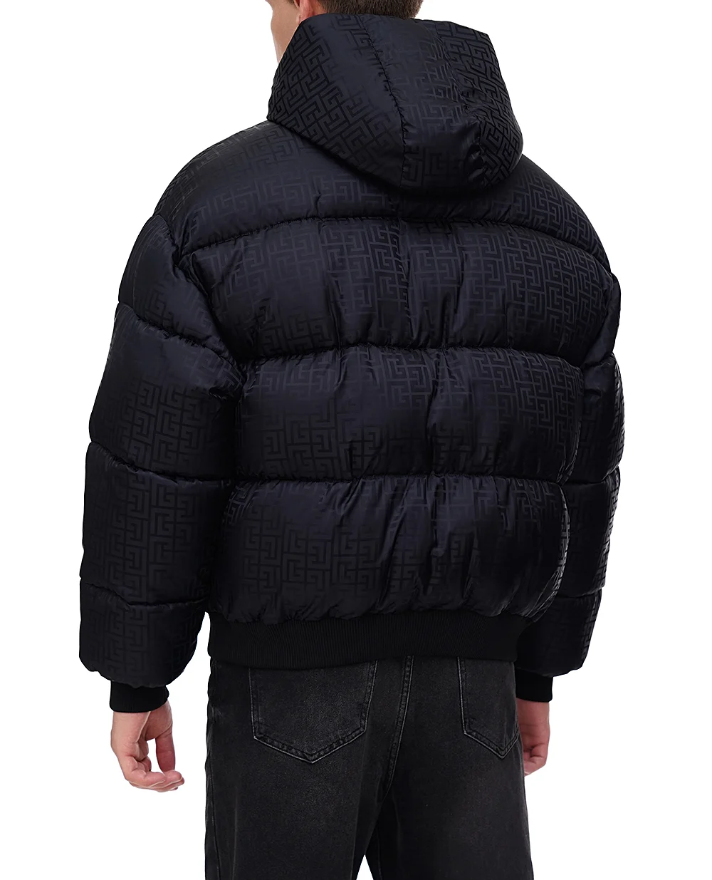 Пуховик Balmain DH1TP160XB11, черный цвет • Купить в интернет-магазине Kameron