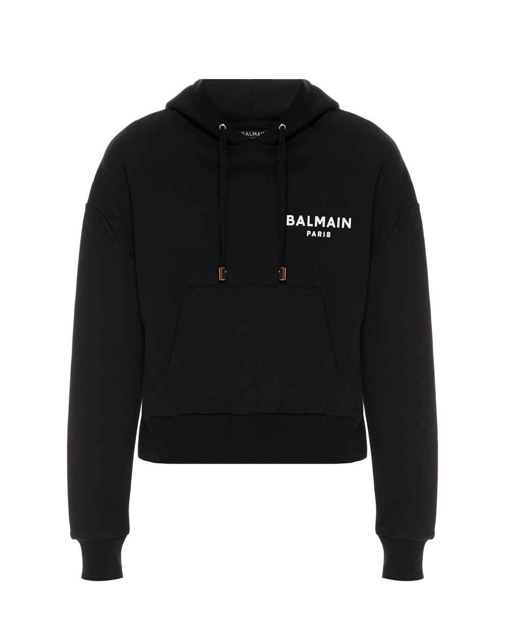Худи Balmain VF13792B015, черный цвет • Купить в интернет-магазине Kameron
